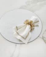 Image 3 of 3: Kim Seybert Croco Holiday Placemat