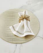 Image 2 of 2: Kim Seybert Croco Placemat