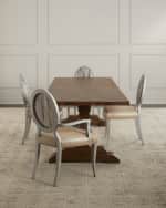 Image 6 of 6: Massoud Zelda Dining Arm Chair