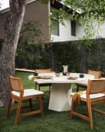 Image 2 of 2: Four Hands Bowman Outdoor Dining Table 
