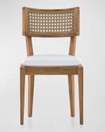 Image 3 of 5: Four Hands Britt Outdoor Dining Chair 