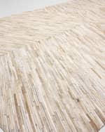 Image 3 of 4: Juliet Hair Hide Rug, 8' x 10'