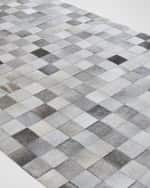 Image 3 of 5: Croswell Hair on Hide Rug, 10' x 14'