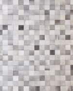 Image 1 of 4: Croswell Hair on Hide Rug, 4' x 6'
