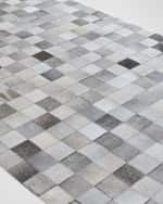 Image 3 of 4: Croswell Hair on Hide Rug, 5' x 8'