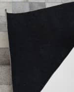 Image 4 of 4: Croswell Hair on Hide Rug, 5' x 8'
