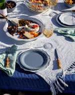 Image 3 of 3: Juliska Berry & Thread Melamine Dinner Plate - Chambray