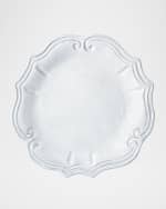 Image 3 of 3: Vietri Incanto Stone Baroque Cereal Bowl, White