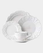 Image 2 of 2: Juliska Jardins du Monde Dinner Plate - Whitewash