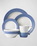 Image 3 of 3: Juliska Le Panier Dinner Plate - Delft Blue