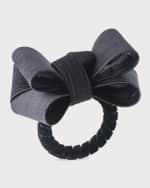 Image 5 of 5: Juliska Tuxedo Napkin Ring - Green