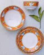 Image 4 of 7: Vietri Campagna Uccello Dinner Plate