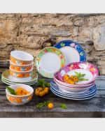 Image 6 of 7: Vietri Campagna Uccello Dinner Plate