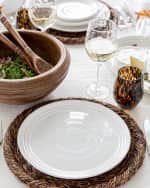 Image 2 of 3: Juliska Bilbao Dinner Plate - Whitewash