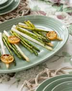 Image 2 of 2: Juliska Bilbao 17" Platter - Whitewash