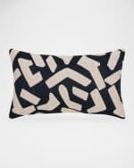 Image 2 of 4: Elaine Smith Fascination Outdoor Lumbar Pillow 