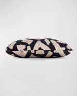 Image 3 of 4: Elaine Smith Fascination Outdoor Lumbar Pillow 
