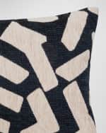 Image 4 of 4: Elaine Smith Fascination Outdoor Lumbar Pillow 