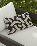 Image 1 of 4: Elaine Smith Fascination Outdoor Lumbar Pillow 