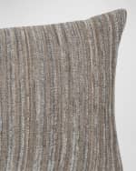 Image 4 of 4: Elaine Smith Luxe Stripe Outdoor Lumbar Pillow 