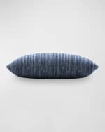 Image 2 of 4: Elaine Smith Luxe Stripe Outdoor Lumbar Pillow 