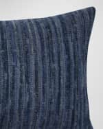 Image 3 of 4: Elaine Smith Luxe Stripe Outdoor Lumbar Pillow 
