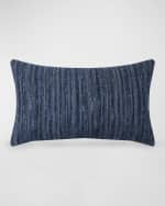 Image 1 of 4: Elaine Smith Luxe Stripe Outdoor Lumbar Pillow 