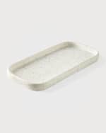 Image 1 of 2: Kassatex Aman Rounded Tray