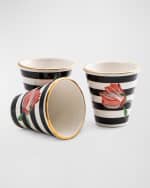 Image 2 of 2: MacKenzie-Childs Flower Show Pots, Set of 3 