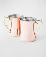 Image 4 of 5: Coppermill Kitchen Vintage-Inspired Cocktail Mugs, Set of 4 