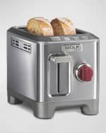 Wolf Gourmet Two Slice Toaster With Red Knob Horchow