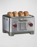 Wolf Gourmet Four Slice Toaster With Red Knob Horchow