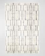 Image 2 of 2: Ashley Childers for Global Views Genome Hand-Loomed Rug, 10' x 14'