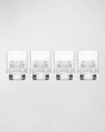 Image 2 of 2: Reed & Barton Sloane Double Old Fashioned, Set of 4