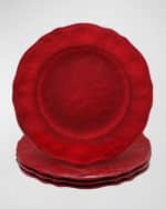 Image 2 of 2: Le Cadeaux Garnet Dinner Plates, Set of 4