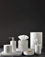Image 2 of 2: Marble Crafter Eris Collection Pearl White Marble Tumbler