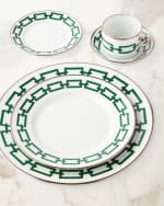 Image 2 of 2: GINORI 1735 Cantene Green Dinner Plate