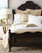 Image 4 of 4: Sferra Marcus King Cane Matelasse Coverlet