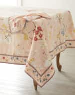 Image 2 of 2: Handprint Corsica Grapefruit Napkins, Set of 6 