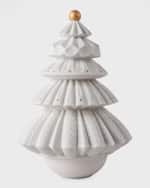 Image 1 of 4: Lladro Christmas Tree Table Lamps