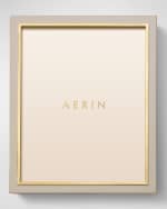Image 2 of 5: AERIN Varda Lacquer Photo Frame, French Blue - 8x10 