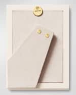 Image 2 of 5: AERIN Varda Lacquer Photo Frame, French Blue - 4x6