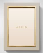 Image 2 of 5: AERIN Varda Lacquer Photo Frame, French Blue - 4x6
