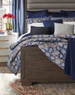 Image 2 of 2: Ralph Lauren Home Archer Foulard Comforter, KING