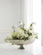 Image 1 of 3: John-Richard Collection Silver Moonlight Faux-Floral Arrangement 