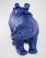 Image 4 of 5: Lladro Limited Edition Mummy Bear and Babies Sculpture