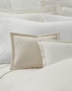Image 9 of 9: Ralph Lauren Home Quilted Sateen Argyle Quilt, KING