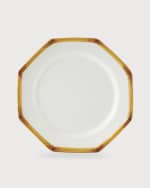 Image 1 of 2: Neiman Marcus Bamboo Dinner Plate, Natural