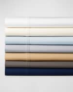 Image 3 of 3: Ralph Lauren Home Organic 464 Percale  Fitted Sheet , CAL KING