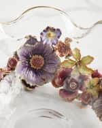 Image 5 of 6: Jay Strongwater Large Bouquet Ruffle Flower Bowl